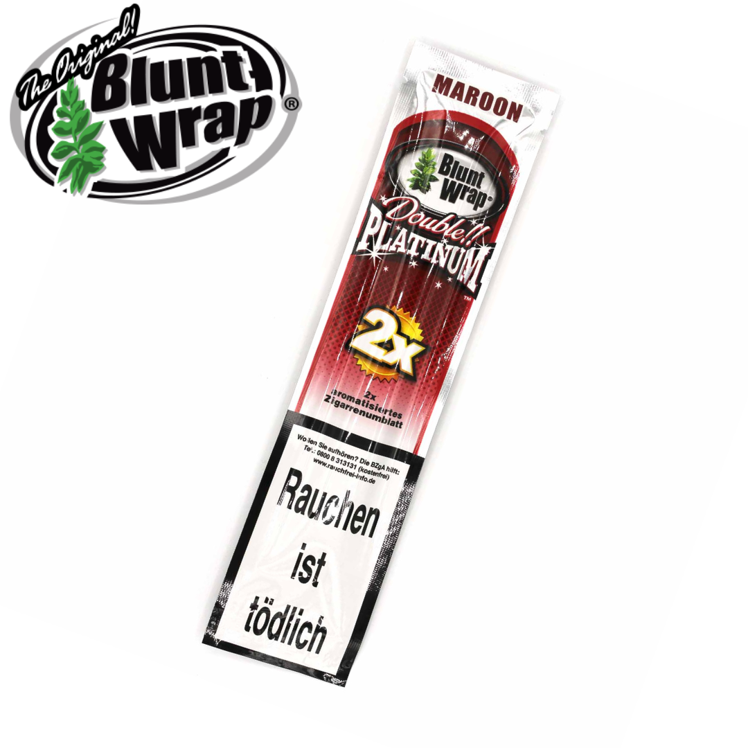 Blunt Wrap®, Double Platinum, Maroon